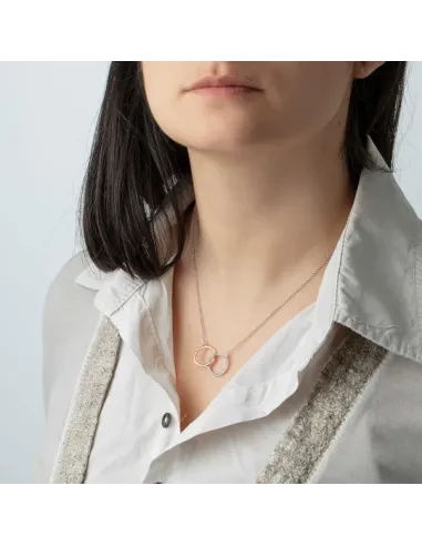 Lotus Silver Collana Geometrico | Agold