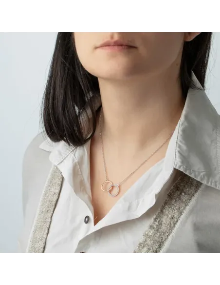 Lotus Silver Collana Geometrico | Agold