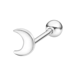 Lotus Silver Piercing Luna