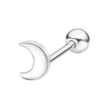Lotus Silver Piercing Luna | Agold