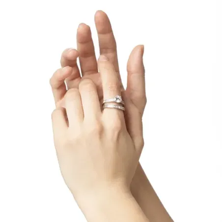 Lotus Silver Anello donna con zirconi | Agold