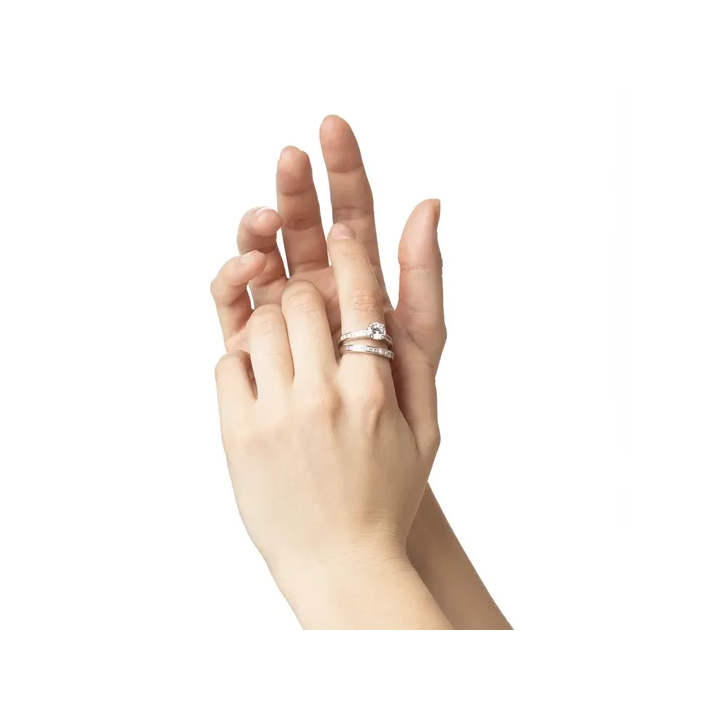 Lotus Silver Anello donna con zirconi