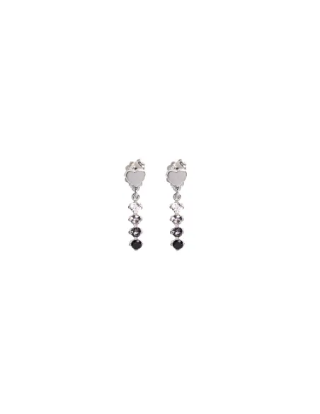 Jack&Co Orecchini Cuore Degradè Grey | Agold