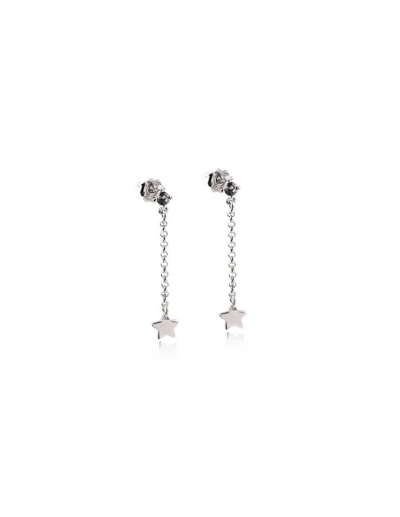 Jack&Co Orecchini Stelle e zirconi Grey | Agold