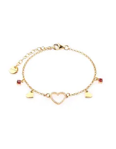 Jack&Co Bracciale Cuore e Zirconi