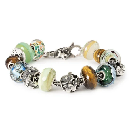 Trollbeads Occhio di Tigre Giallo Rotondo | Agold