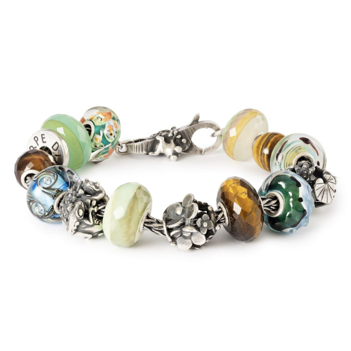 Trollbeads Occhio di Tigre Giallo Rotondo