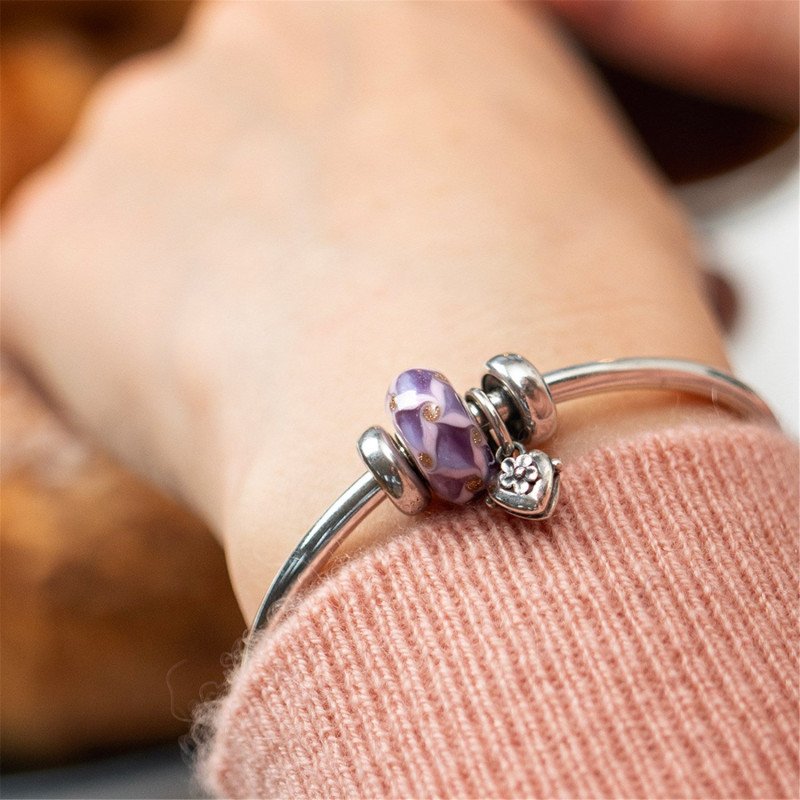 Trollbeads Pendente Bocciolo del Cuore