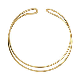 BREIL LIGHTLINE COLLANA IN ACCIAIO ARMONICO COLOR ORO