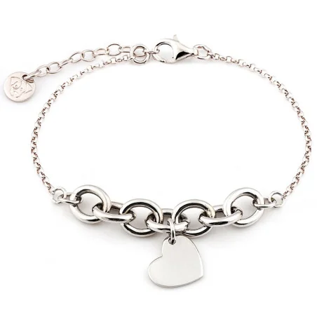 Jack&Co Bracciale Maxi Chain Cuore | Agold