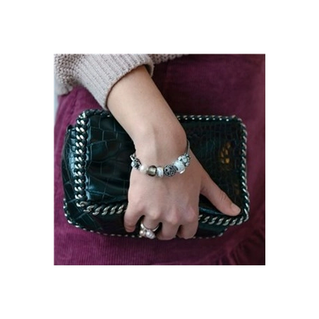 Trollbeads Ritired Acciaio Bianco | Agold