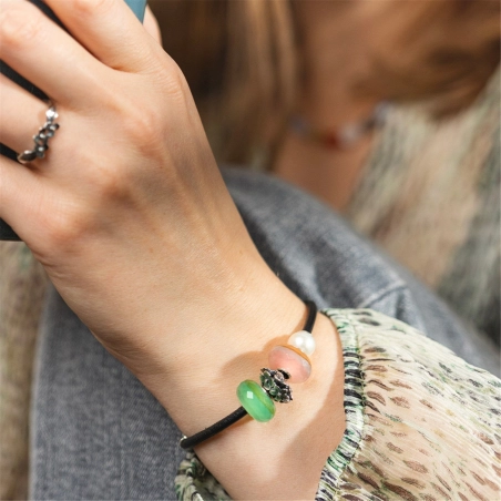 Trollbeads Gemma d'Acqua Rosa | Agold