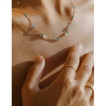 ISHWARA JEWELLERY Girocollo con Acquamarine | Di Fiore in Fiore | Agold
