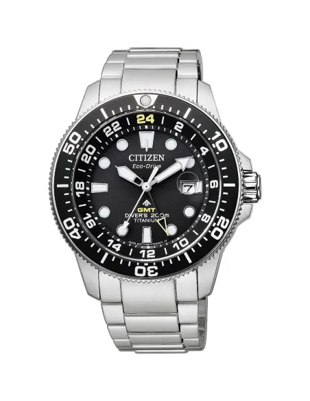 CITIZEN Promaster Diver's Eco Drive Super Titanio GMT