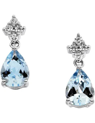 Collana Comete Acquamarina | Agold