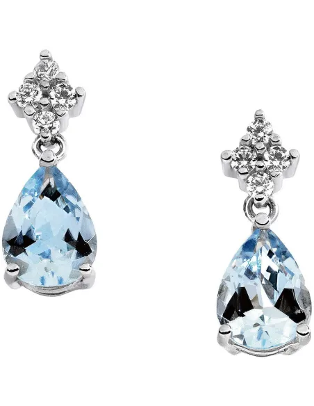 Collana Comete Acquamarina | Agold