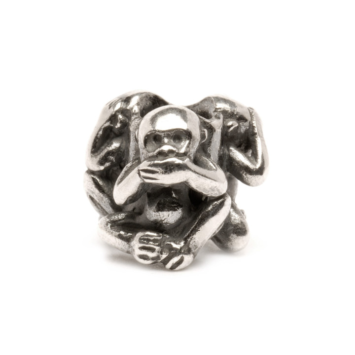 Trollbeads Ritired Tre Scimmie