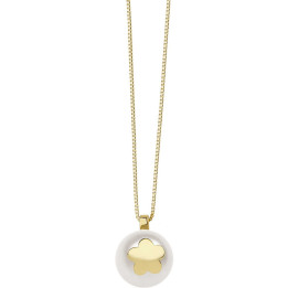 COMETE Ritired Collana Perla e Fiore