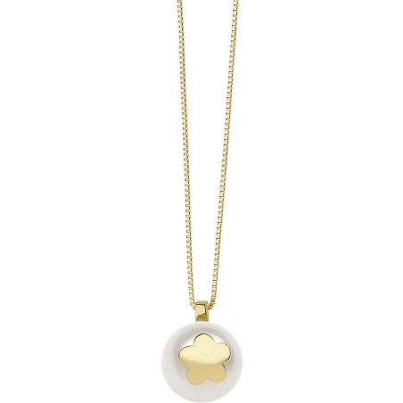 COMETE Ritired Collana Perla e Fiore | Agold