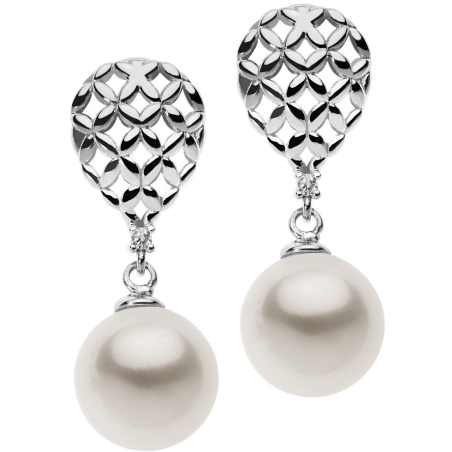 Orecchini Comete Candore con Perla | Agold