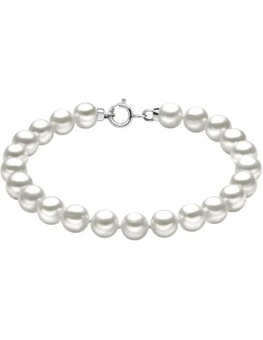 Bracciale Comete Oro Bianco e Perle