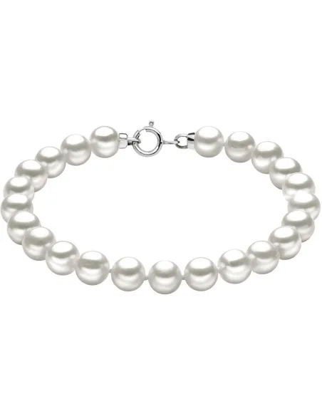 Bracciale Comete Oro Bianco e Perle