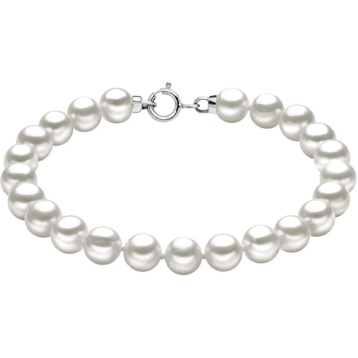 Bracciale Comete Oro Bianco e Perle