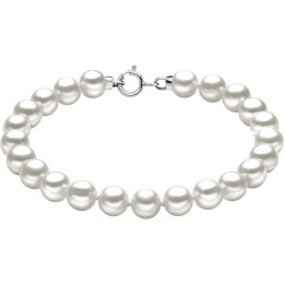 Bracciale Comete Oro Bianco e Perle