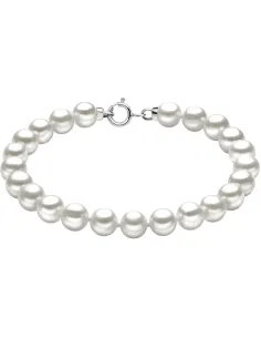 Bracciale Comete Oro Bianco e Perle