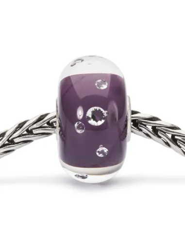 Trollbeads Ritired Beads Diamante Lilla | Agold