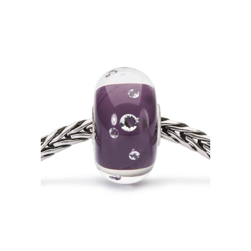 Trollbeads Beads Diamante Lilla | Agold