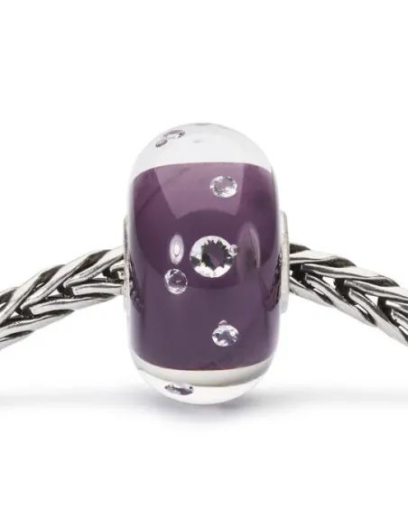 Trollbeads Ritired Beads Diamante Lilla | Agold