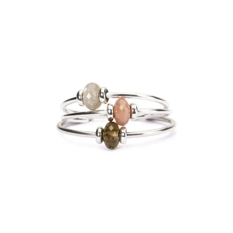 Trollbeads Pietra Di Luna Grigia | Agold