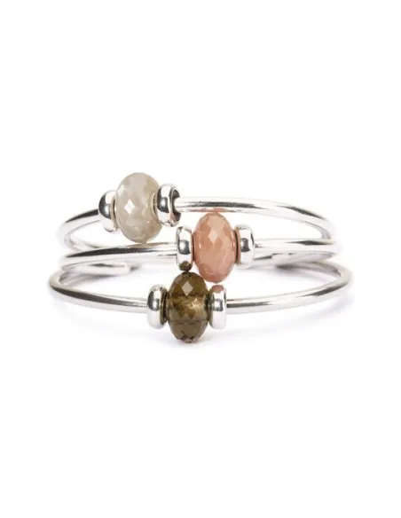 Trollbeads Pietra Di Luna Grigia | Agold