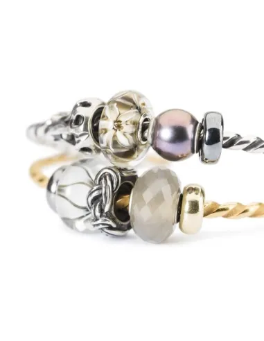 Trollbeads Stop Argento Brunito | Agold
