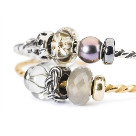Trollbeads Stop Argento Brunito | Agold