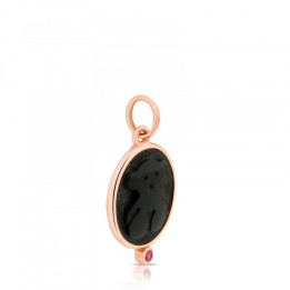 Ciondolo TOUS Camee in argento vermeil rosa.
