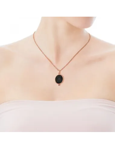 Ciondolo TOUS Camee in argento vermeil rosa.