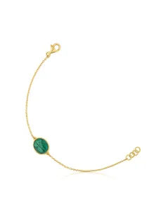 Braccialetto TOUS Camee in argento vermeil giallo.