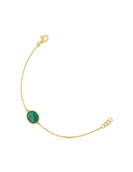 Braccialetto TOUS Camee in argento vermeil giallo. | Agold