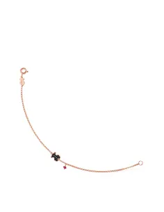 Braccialetto TOUS Motif in Argento Vermeil Oro Rosa.