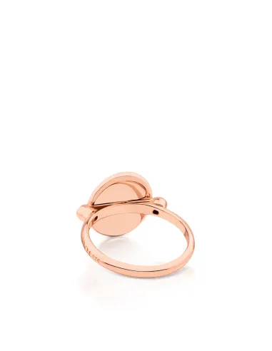 Anello TOUS Camee in argento vermeil rosa.
