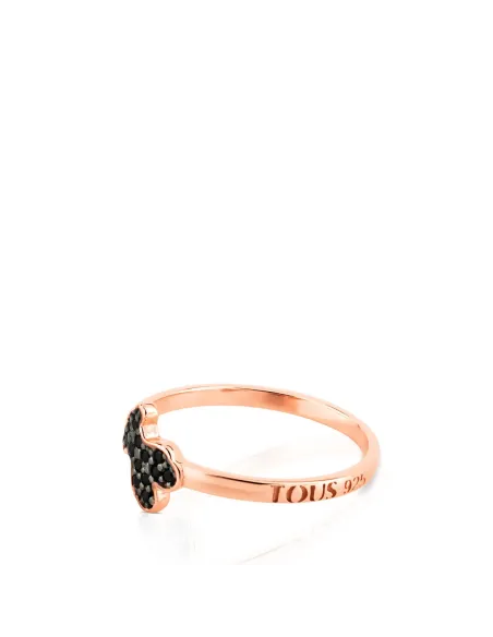 Anello TOUS Motif in argento vermeil rosa. | Agold