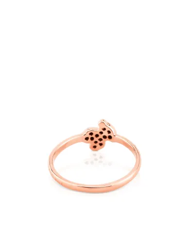 Anello TOUS Motif in argento vermeil rosa. | Agold