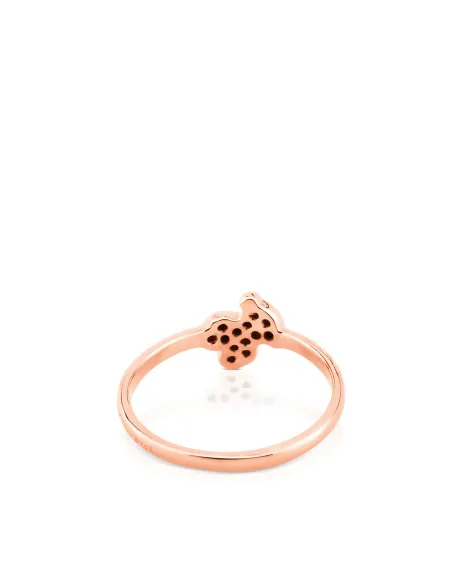 Anello TOUS Motif in argento vermeil rosa. | Agold