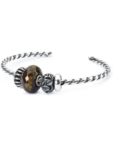 Trollbeads Bangle a Spirale in Argento