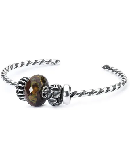 Trollbeads Bangle a Spirale in Argento