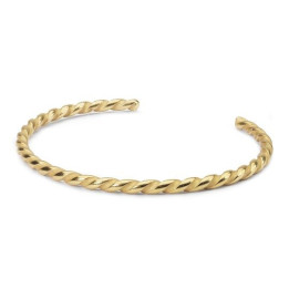 Trollbeads Bangle Spirale Placcato Oro