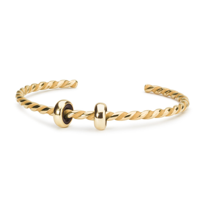 Trollbeads Bangle Spirale Placcato Oro