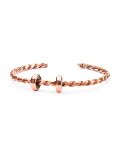 Trollbeads Bangle a Spirale in Rame